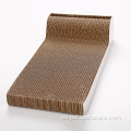 P Forma Cardboard Cat Scratcher Cat jugando juguete